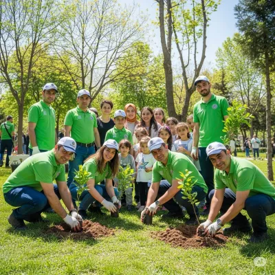 1000 Adet Ağaç Projesi Başladı